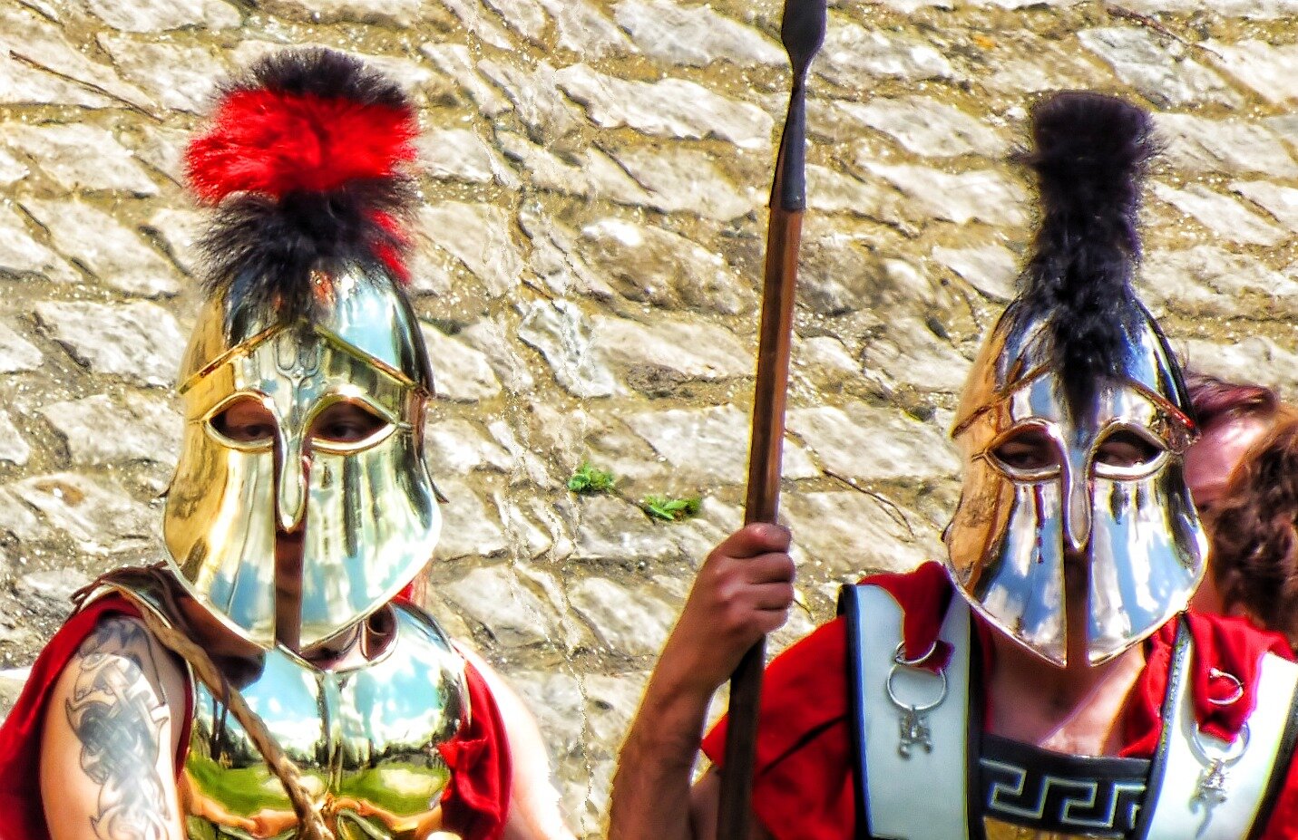 Fiesta tematizada con romanos