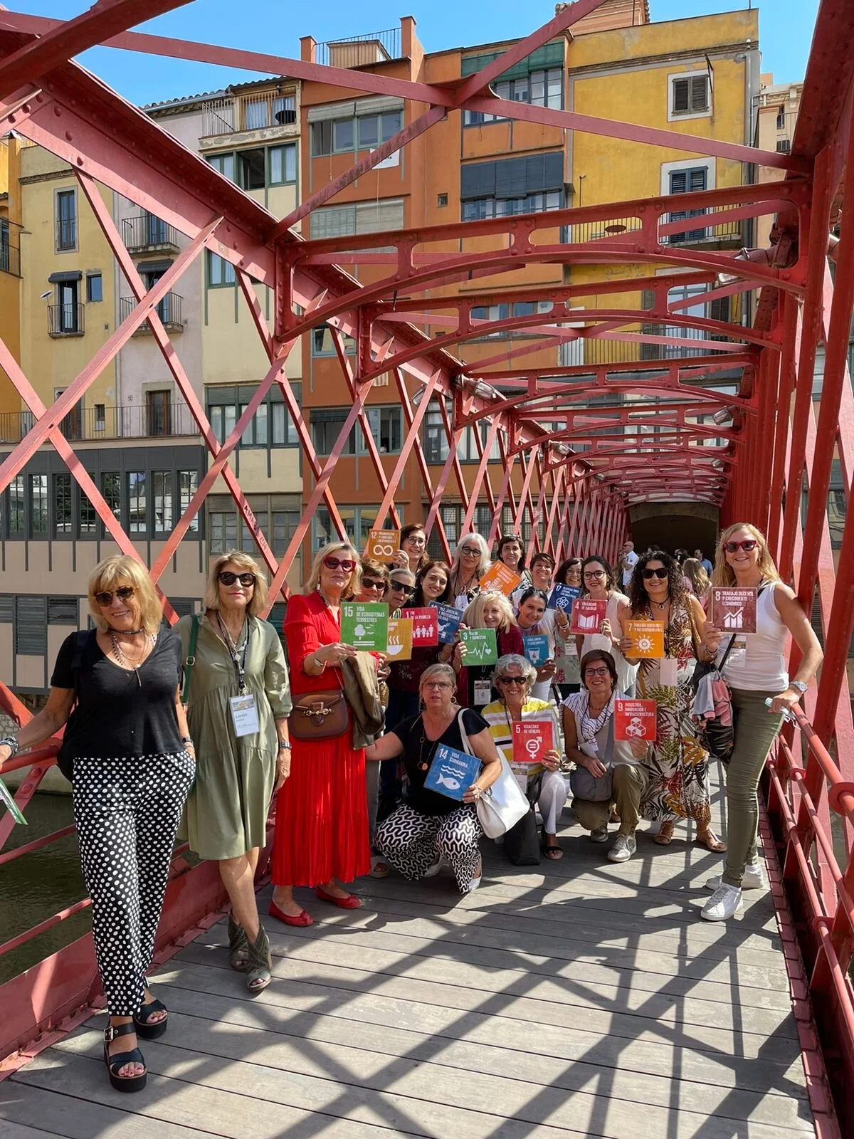 Actividad de BPW en Girona en conciencia con los OBS.